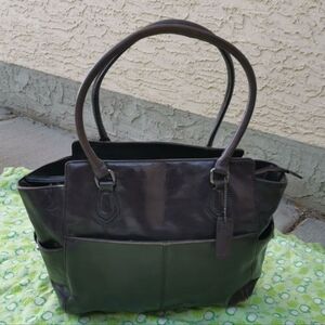 Arnold Churgin Brown Leather Purse